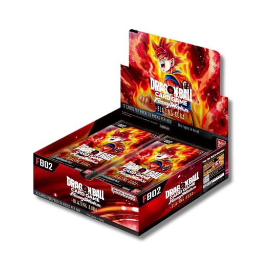 Dragon Ball Fusion World Booster Box FB-02 Blazing Aura 24 Bustine (EN)