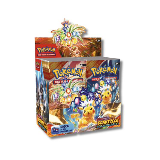 Pokemon Booster Box Display Scintille Folgoranti 36 Bustine (IT)